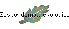 Zespł domw ekologicznych we wsi Draganowa