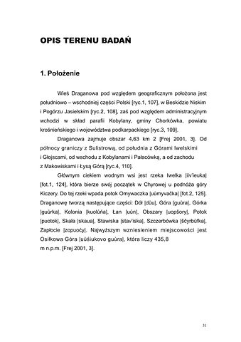 Strona 28 pracy „Słownik dyferencyjny gwary Draganowej koło Dukli”