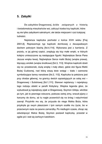 Strona 31 pracy „Słownik dyferencyjny gwary Draganowej koło Dukli”