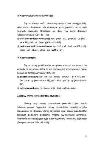 Strona 95 pracy „Słownik dyferencyjny gwary Draganowej koło Dukli”