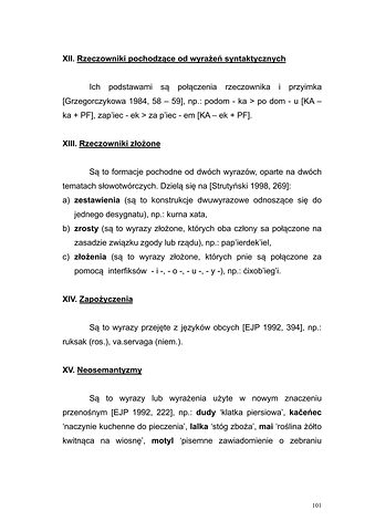 Strona 98 pracy „Słownik dyferencyjny gwary Draganowej koło Dukli”