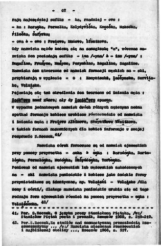 Strona 73 pracy „Gwara Draganowej”