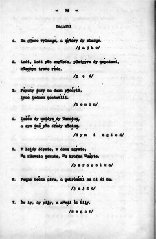 Strona 100 pracy „Gwara Draganowej”